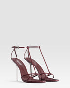 LACKLEDER T-STRAP SANDALE