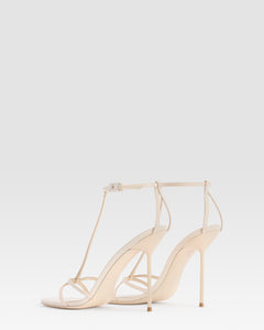 LACKLEDER T-STRAP SANDALE