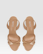 PATENT LEATHER SANDAL