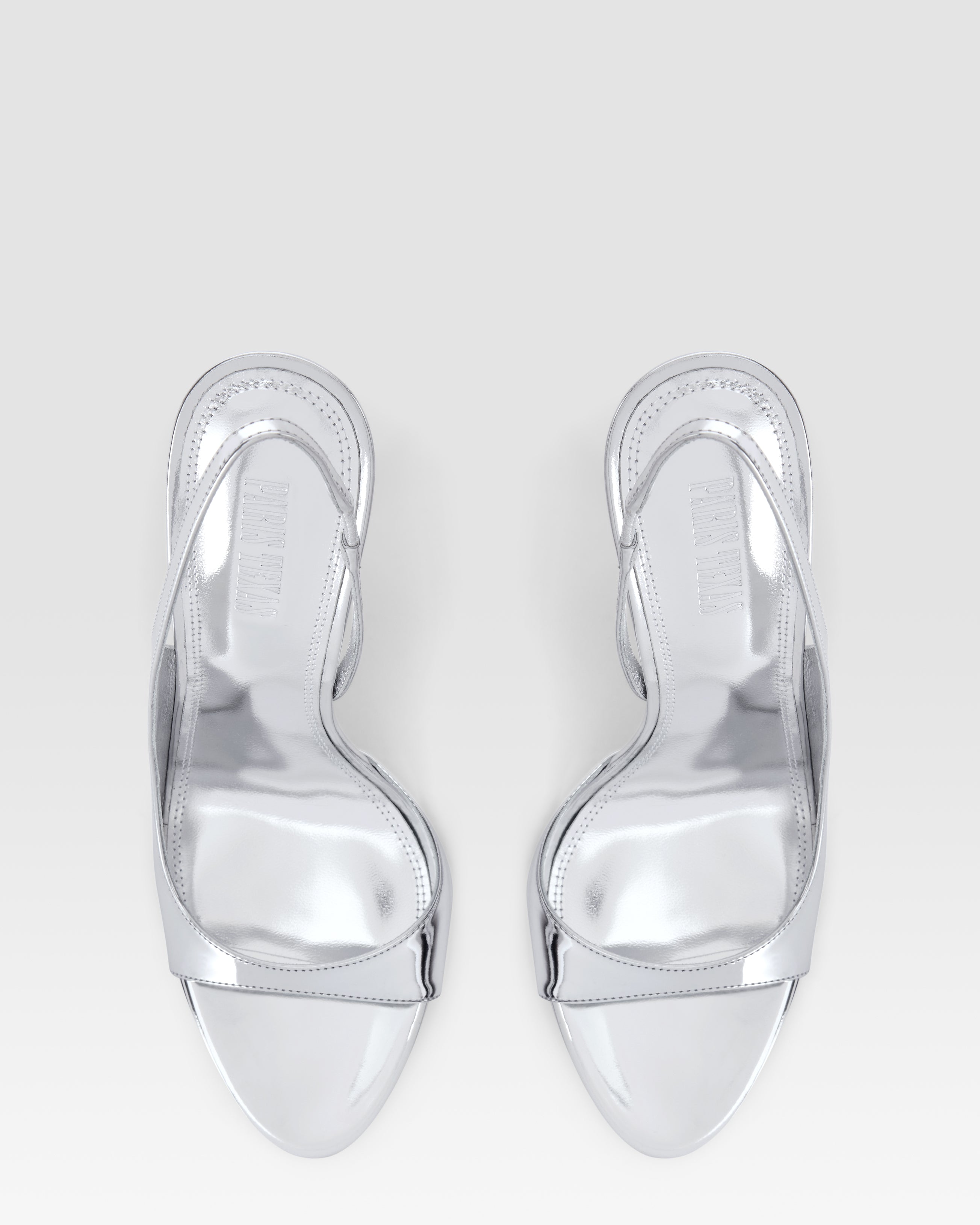 SANDALO IN PELLE SPECCHIATA