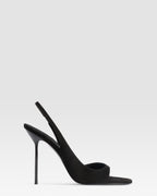 VELOURSLEDER SANDALE