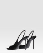 VELOURSLEDER SANDALE