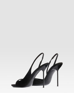 VELOURSLEDER SANDALE