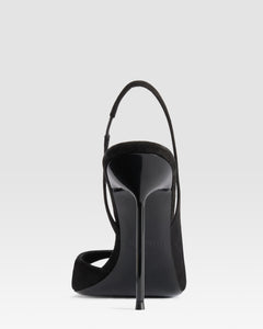 VELOURSLEDER SANDALE