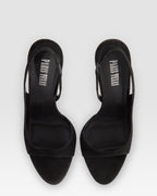 VELOURSLEDER SANDALE