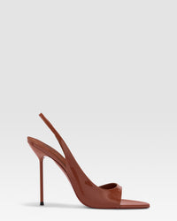 SANDALE EN VERNIS — DESERT ROSE