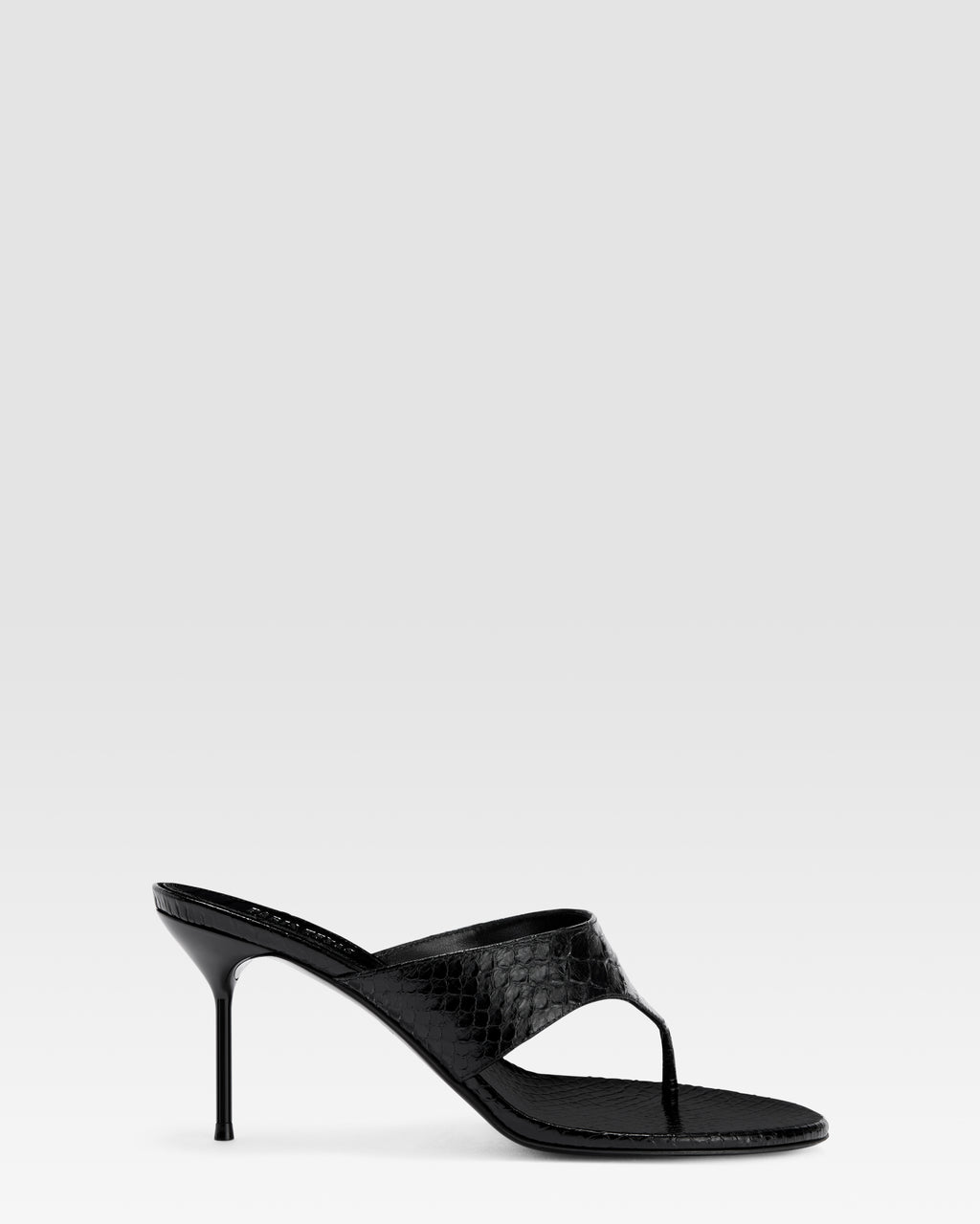 Python-print LEATHER MULE