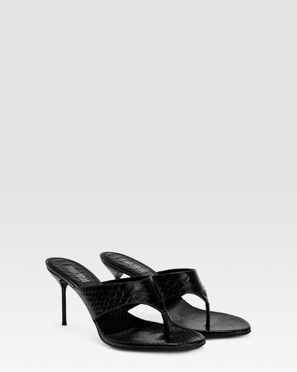 Python-print LEATHER MULE
