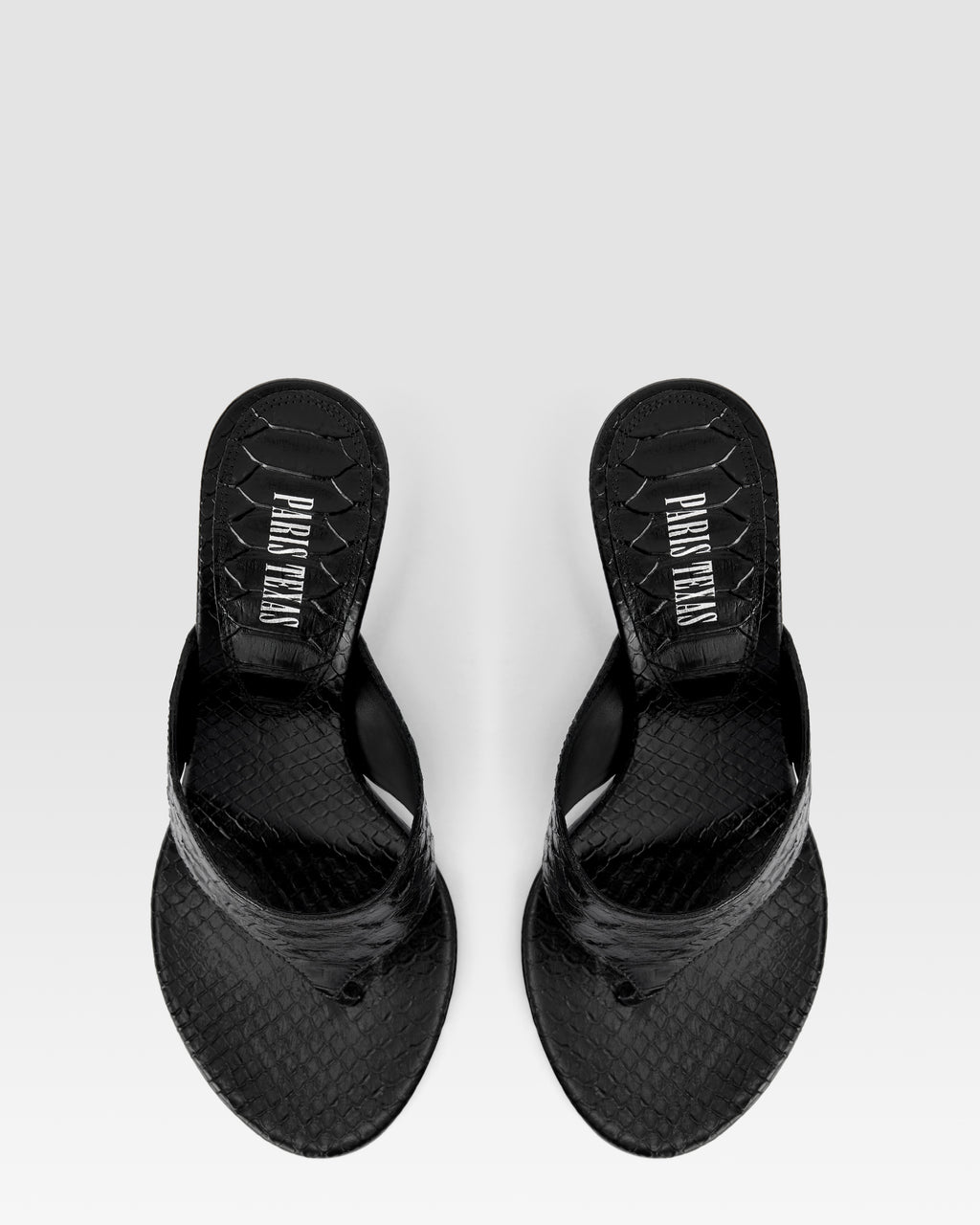 Python-print LEATHER MULE