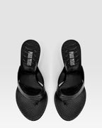 Python-print LEATHER MULE