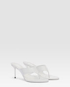 PATENT LEATHER MULE