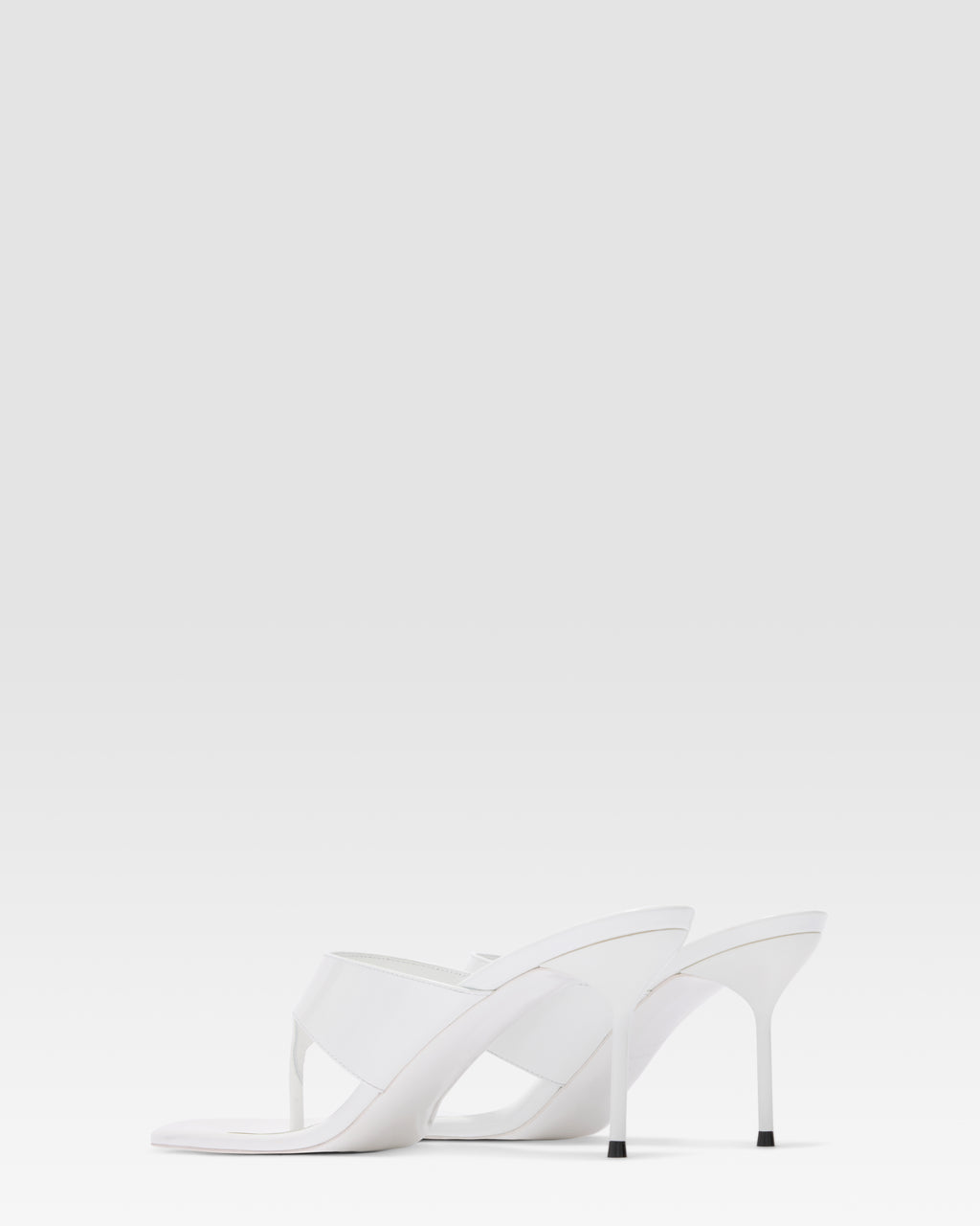 PATENT LEATHER MULE