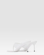 PATENT LEATHER MULE