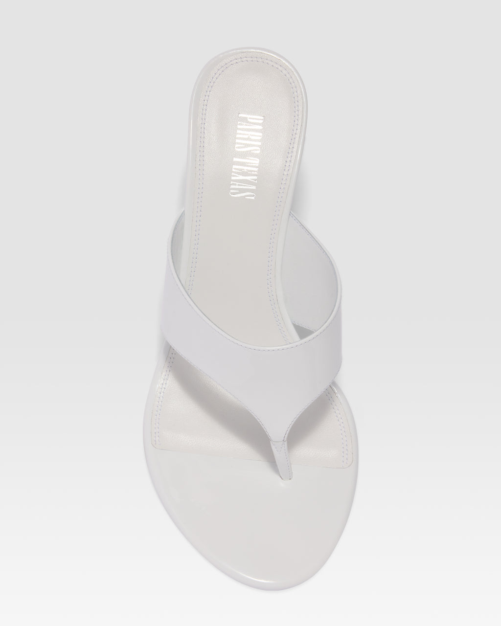 PATENT LEATHER MULE