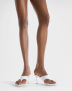 PATENT LEATHER MULE