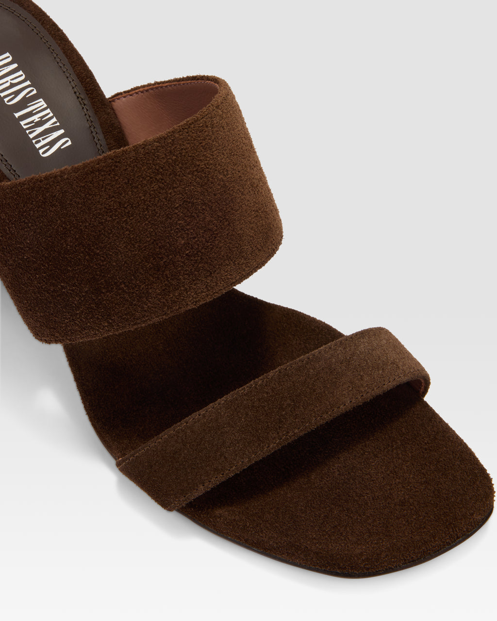 SUEDE LEATHER MULE
