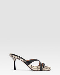 MULE AUS NAPPA UND PYTHON-PRINT — BLACK-NATURALE