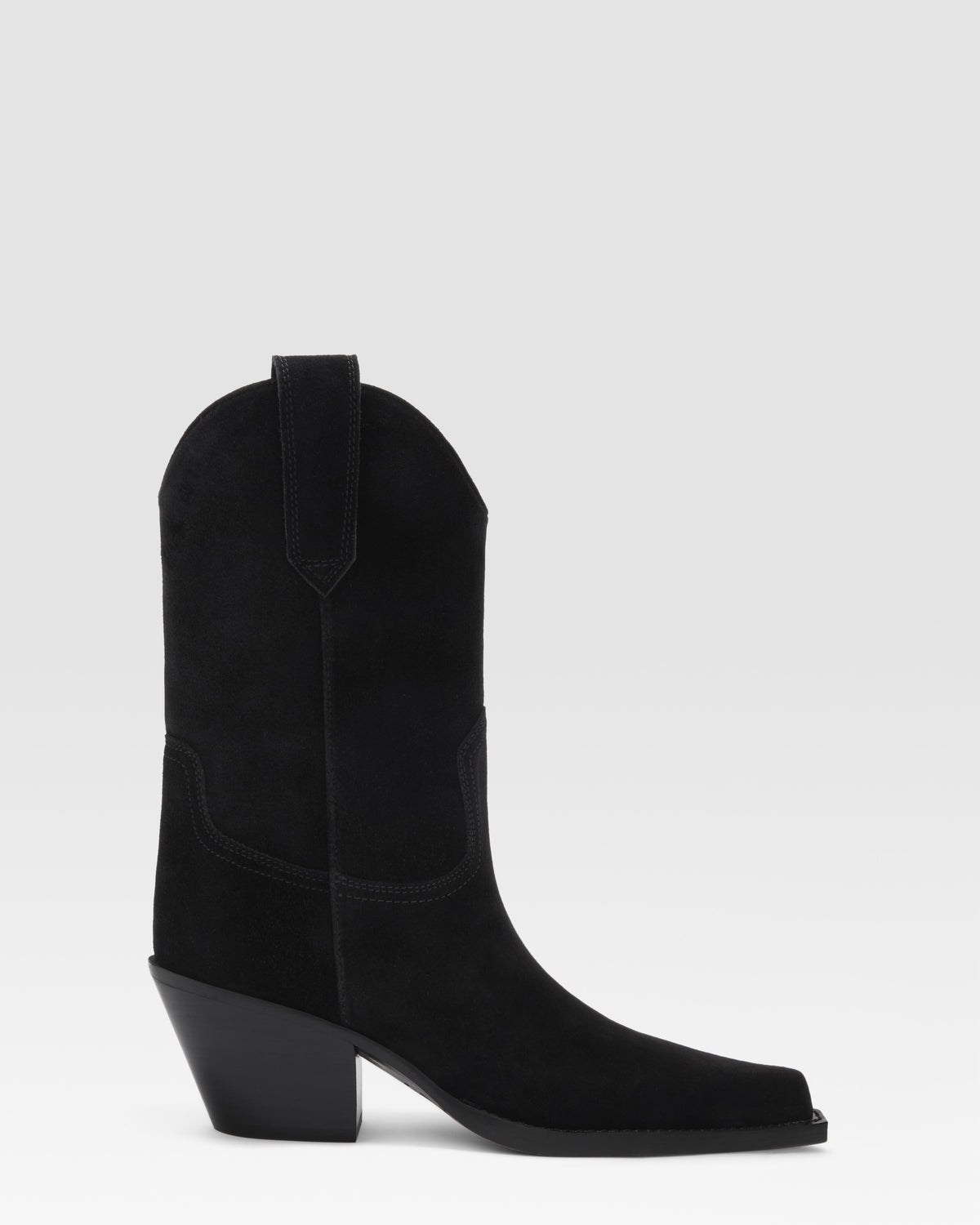 COWBOYSTIEFEL AUS VELOURSLEDER