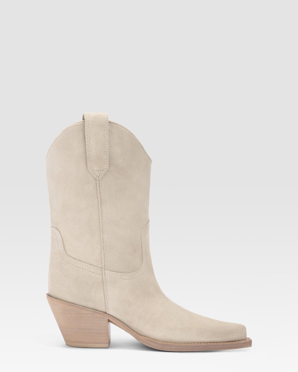 TEXAN BOOT IN SUEDE LEATHER