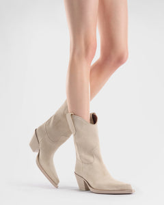 TEXAN BOOT IN SUEDE LEATHER