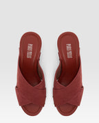 MULE AUS VELOURSLEDER