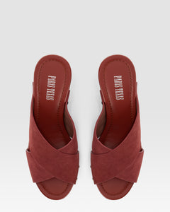 MULE AUS VELOURSLEDER