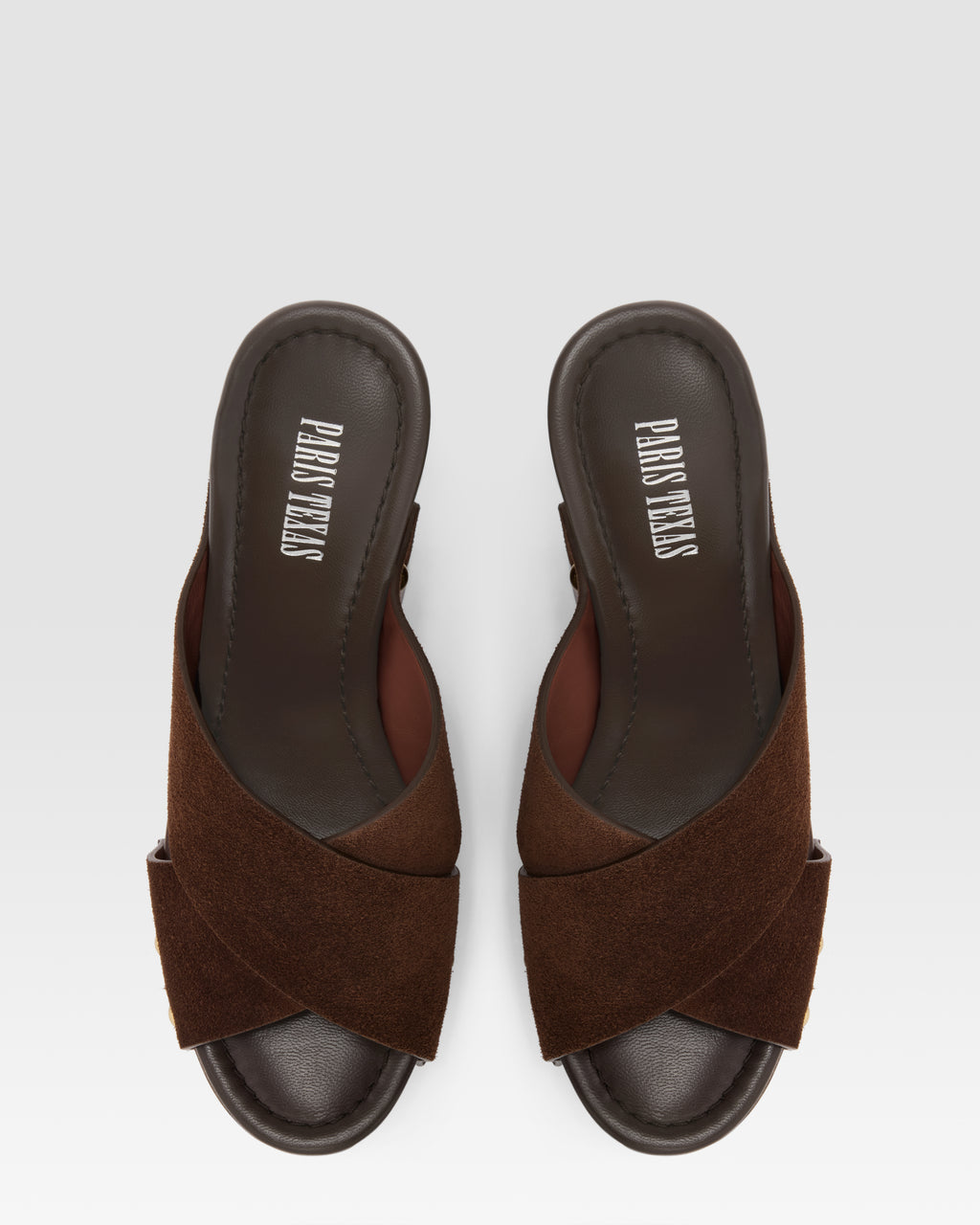 SUEDE LEATHER MULE