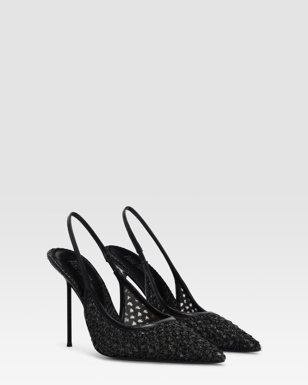SLINGBACK IN RAFIA INTRECCIATA
