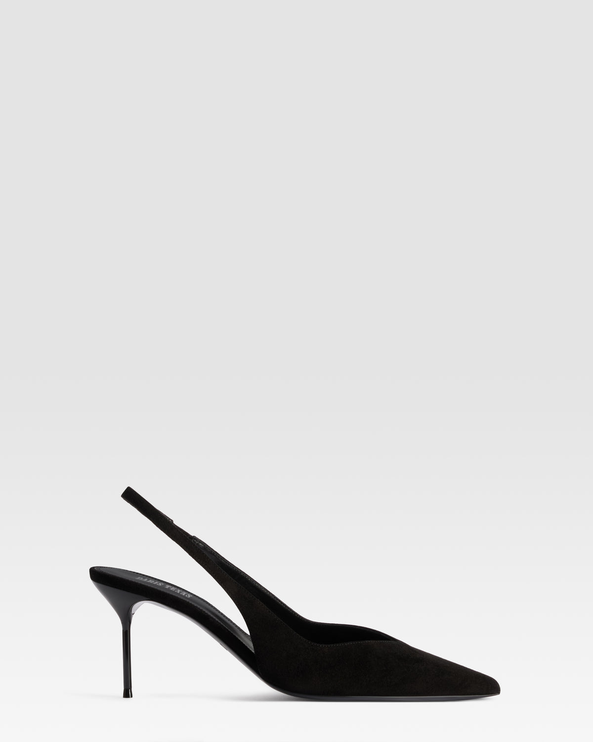 SLINGBACK EN VEAU VELOURS