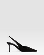 VELOURSLEDER SLINGBACK