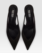 VELOURSLEDER SLINGBACK