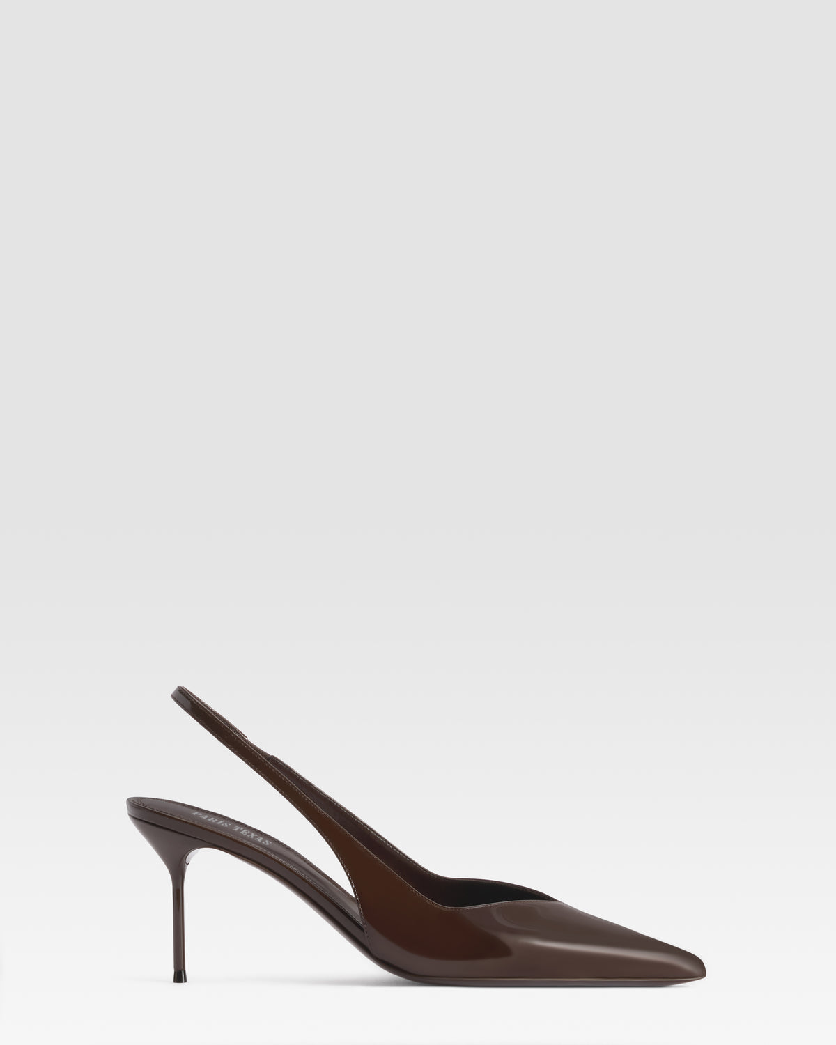 SLINGBACK EN CUIR VERNI