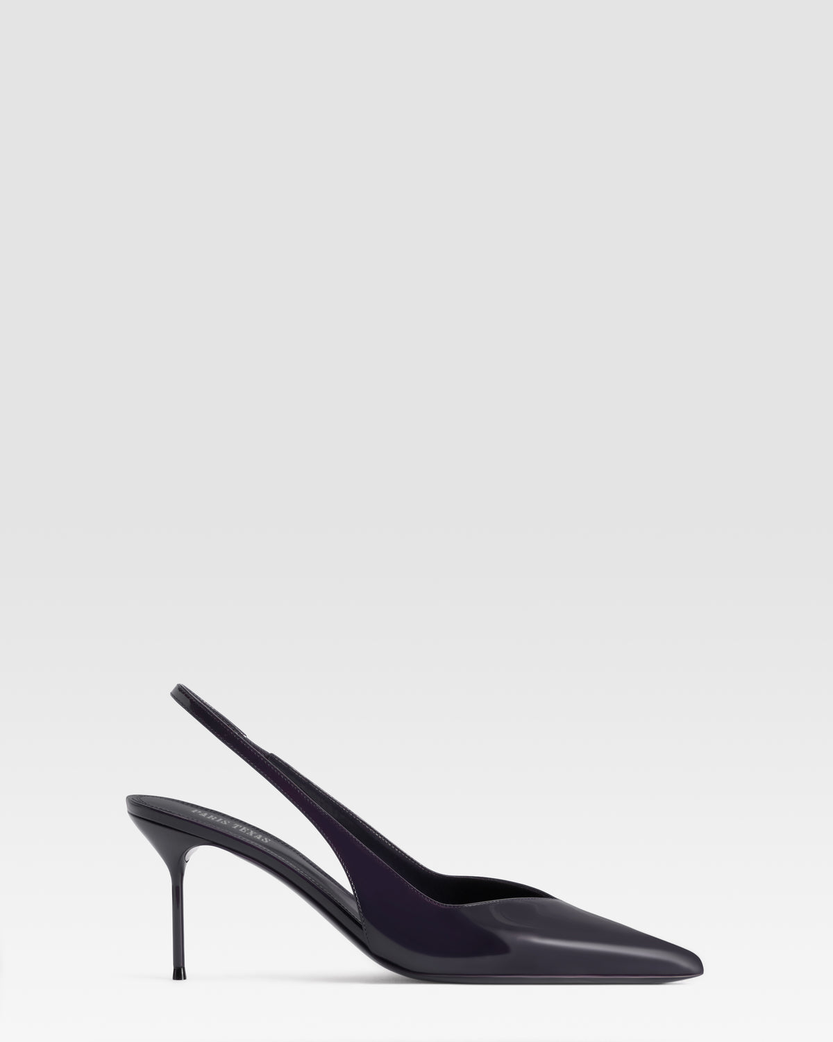 SLINGBACK EN CUIR VERNI