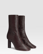 PYTHON-PRINT ANKLE BOOT