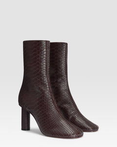 PYTHON-PRINT ANKLE BOOT