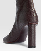 PYTHON-PRINT ANKLE BOOT