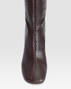 PYTHON-PRINT ANKLE BOOT