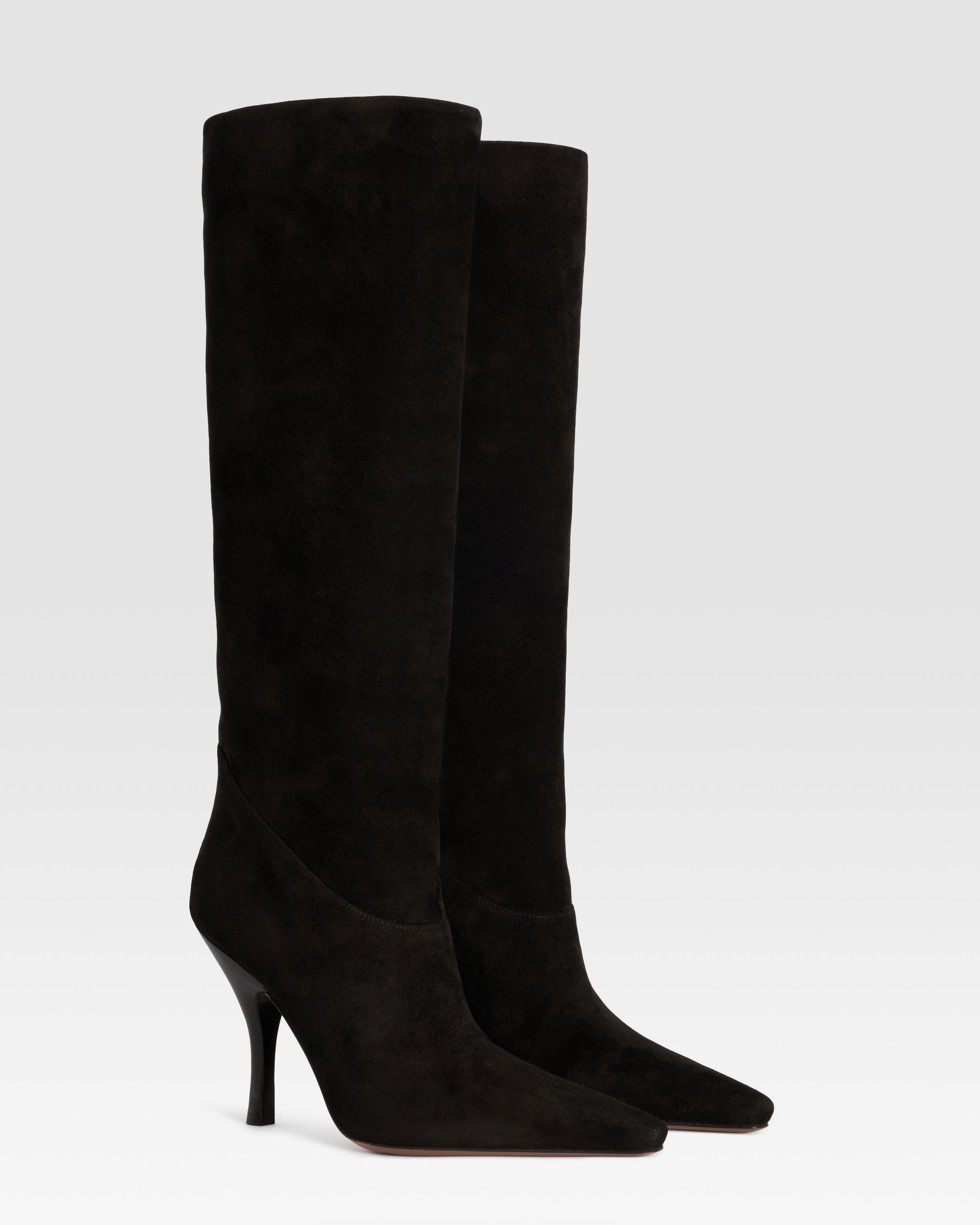 VELOURSLEDER STIEFEL