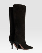VELOURSLEDER STIEFEL