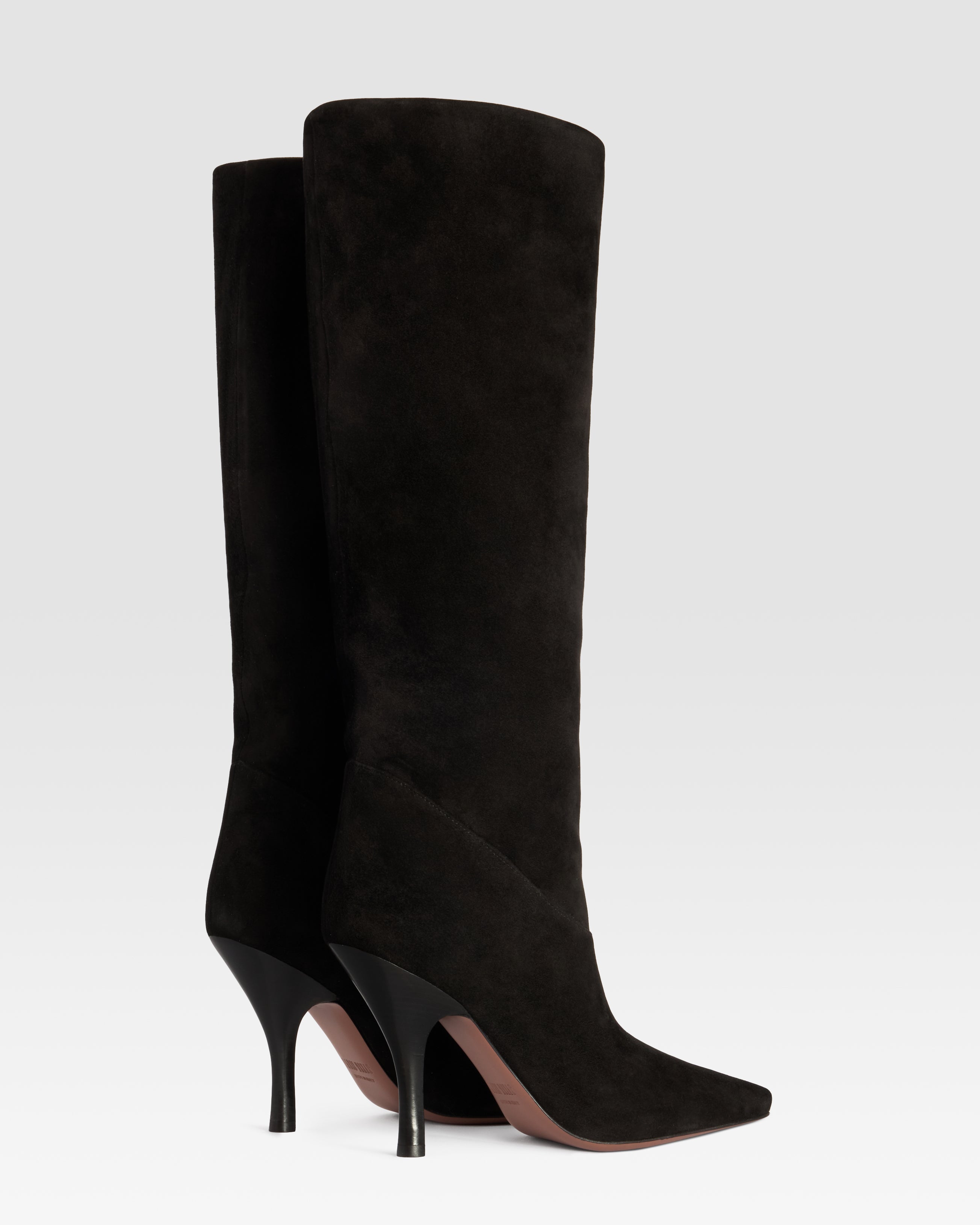 VELOURSLEDER STIEFEL
