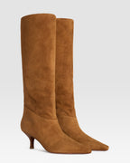 VELOURSLEDER STIEFEL