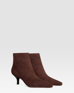STIVALETTO IN PELLE SCAMOSCIATA