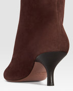 STIVALETTO IN PELLE SCAMOSCIATA