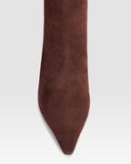 STIVALETTO IN PELLE SCAMOSCIATA