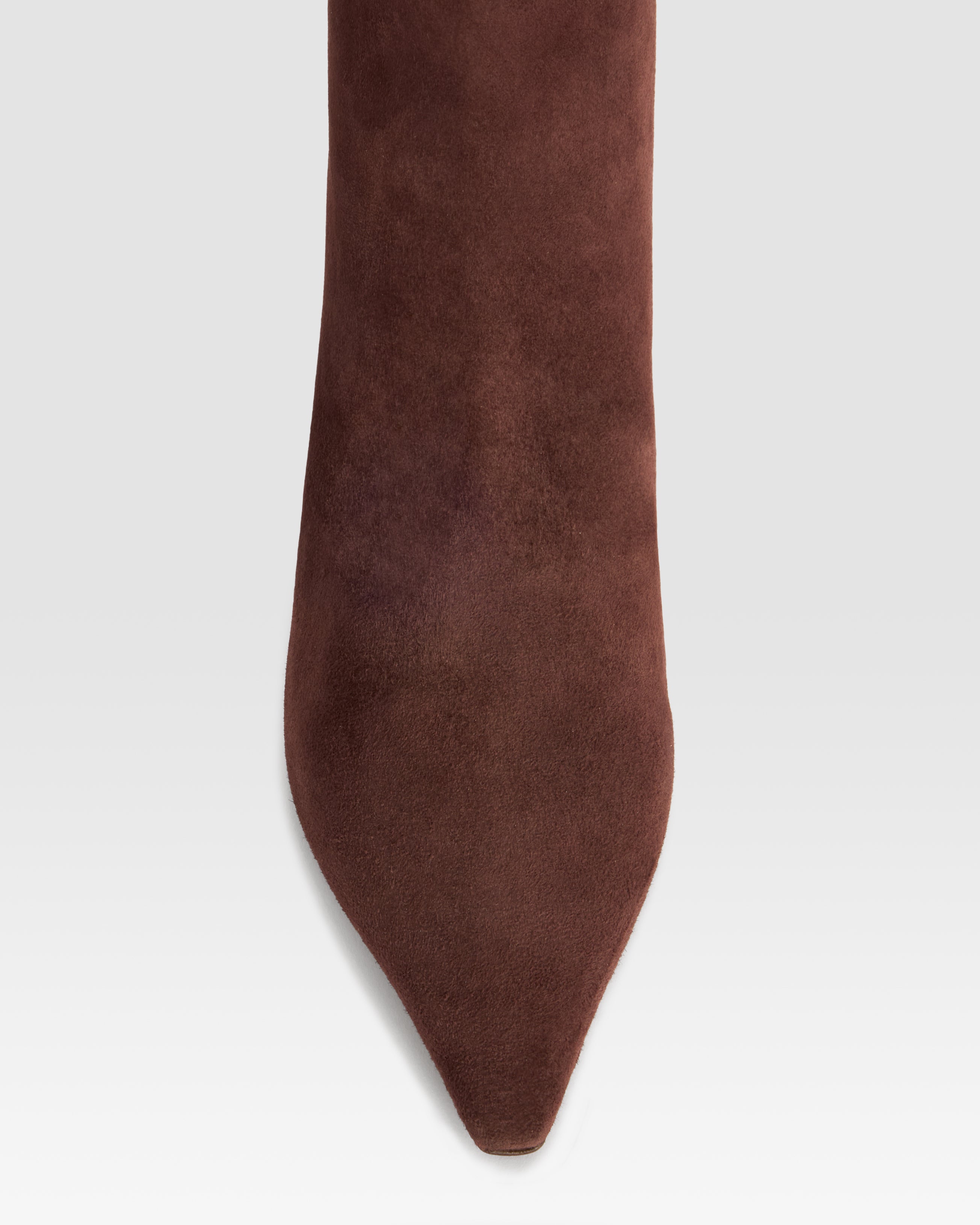 VELOURSLEDER ANKLE BOOT