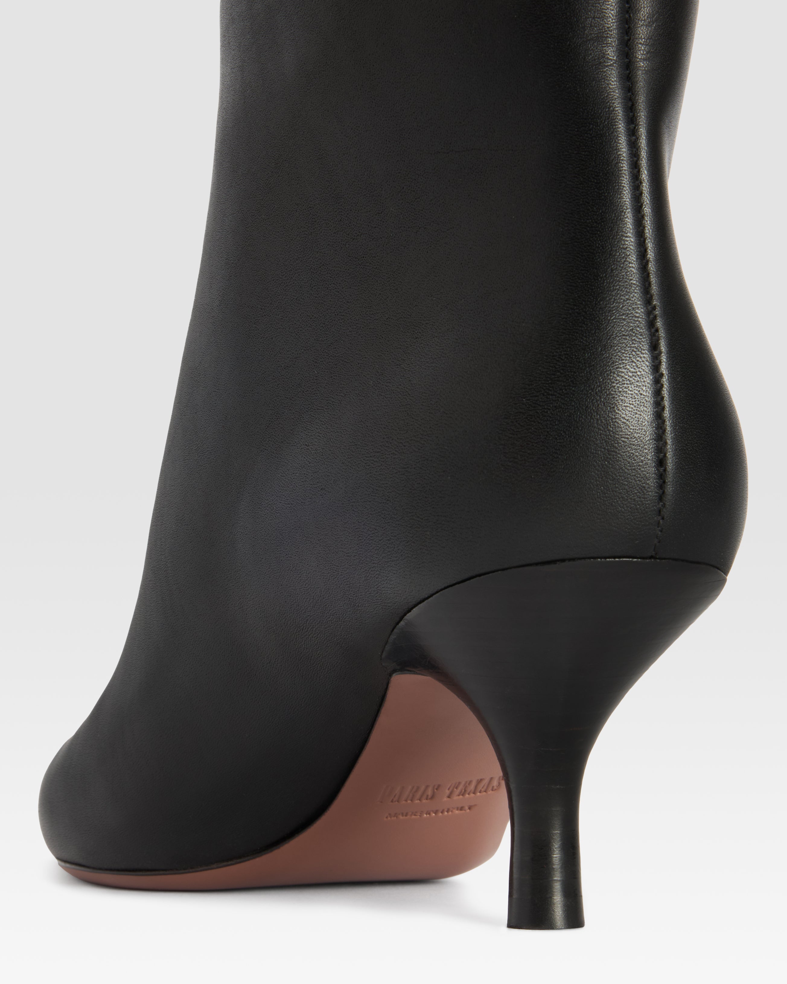 LEATHER ANKLE BOOT