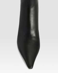 LEATHER ANKLE BOOT
