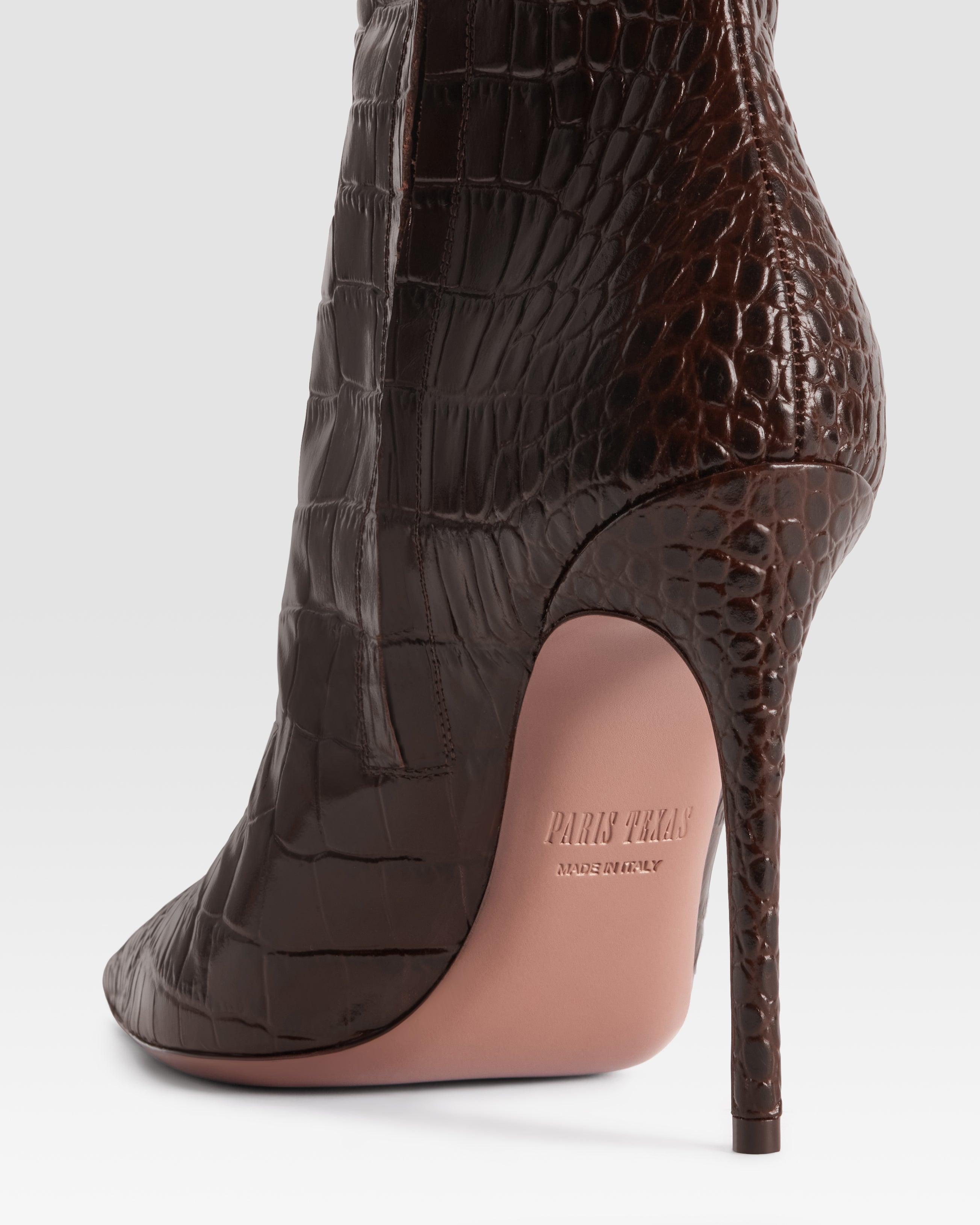 KROKO-PRINT STIEFEL