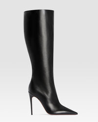 LEDERSTIEFEL — BLACK