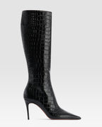 KROKO-PRINT STIEFEL